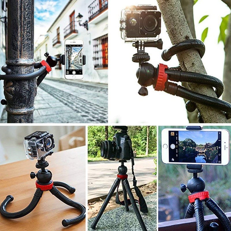 AceTaken 12'' Flexible Tripod Stand for Tascam Recorder DR-40 DR-05 DR-22WL DR-44WL DR-100MKIII - Acetaken - Image 3